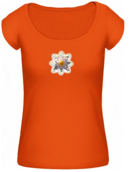 Shirt "Beauty", orange