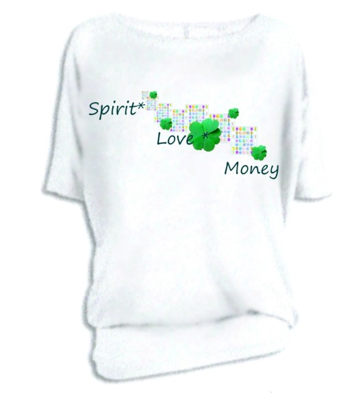 Oversize "Spirit Love Money"