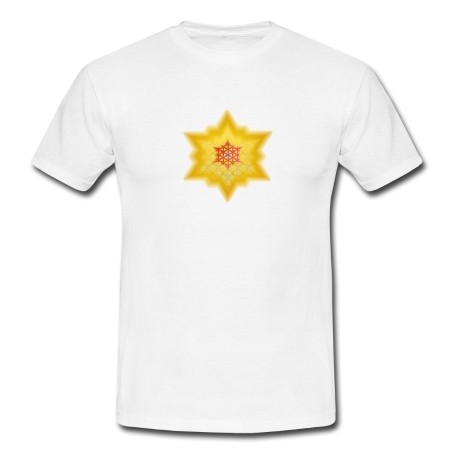 T-Shirt - "Göttliches Lichtbewusstsein", weiß