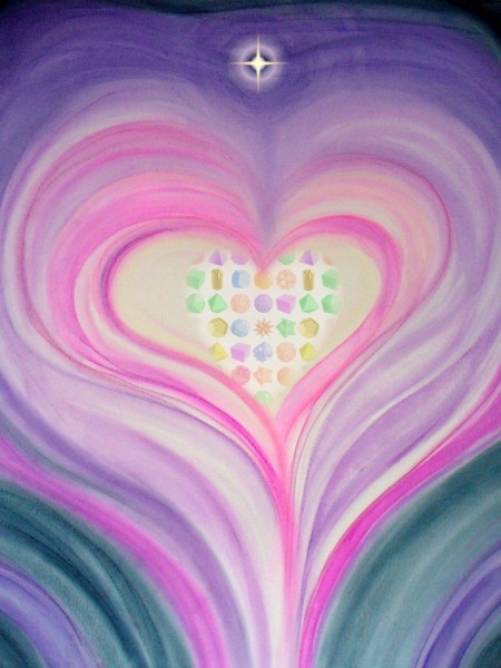 Engel-Bild "Indigo-Schutzengel"