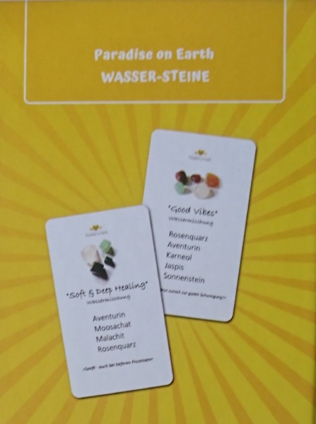 Orakel-Karten-Set "Wasser-Steine"