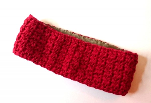 Stirnband "square" rot