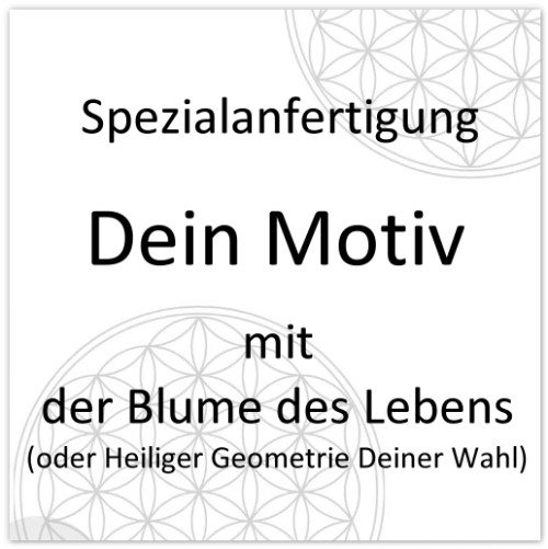 Mundschutz Heilige Geometrie "Spezialanfertigung"